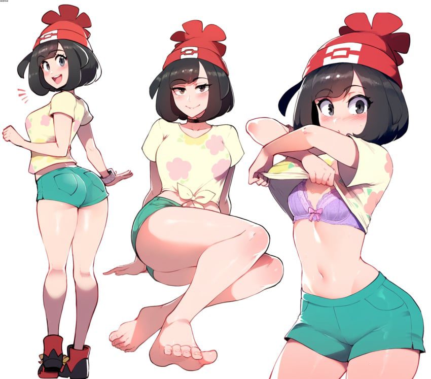 selene-hentai-art-–-short-hair,-shirt-lift,-ass,-anemoi,-female,-ls,-thick-thighs