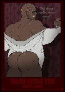 overwatch-hot-hentai-–-muscular-male,-barely-clothed,-smiling-at-viewer,-indecent-exposure,-temptation,-doomfist,-partially-clothed