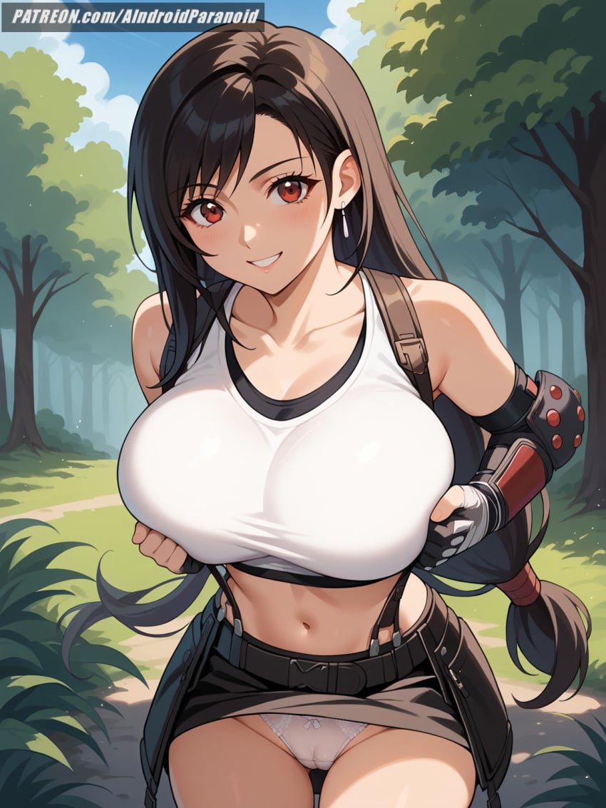 final-fantasy-hentai-–-final-fantasy-vii-remake,-large-breasts,-panties,-tank-top