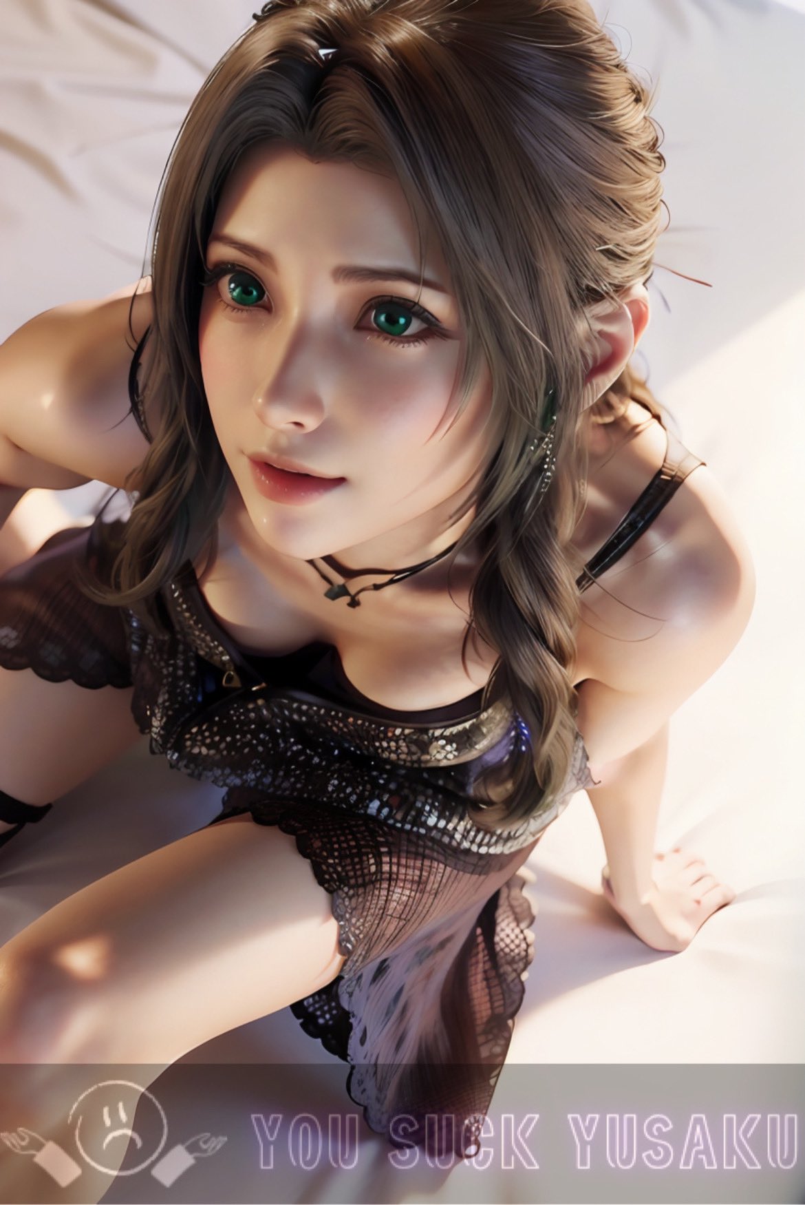 final-fantasy-game-porn-–-final-fantasy-vii-rebirth,-brown-hair,-green-eyes,-ai-generated,-female