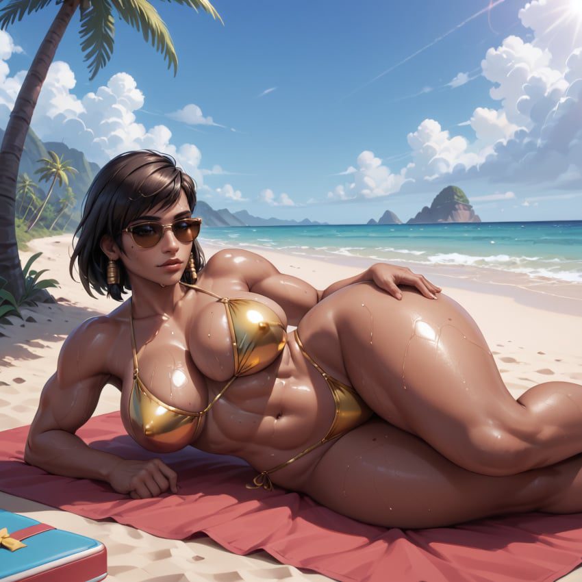 overwatch-sex-art-–-ai-generated,-vacation,-beach,-pharah