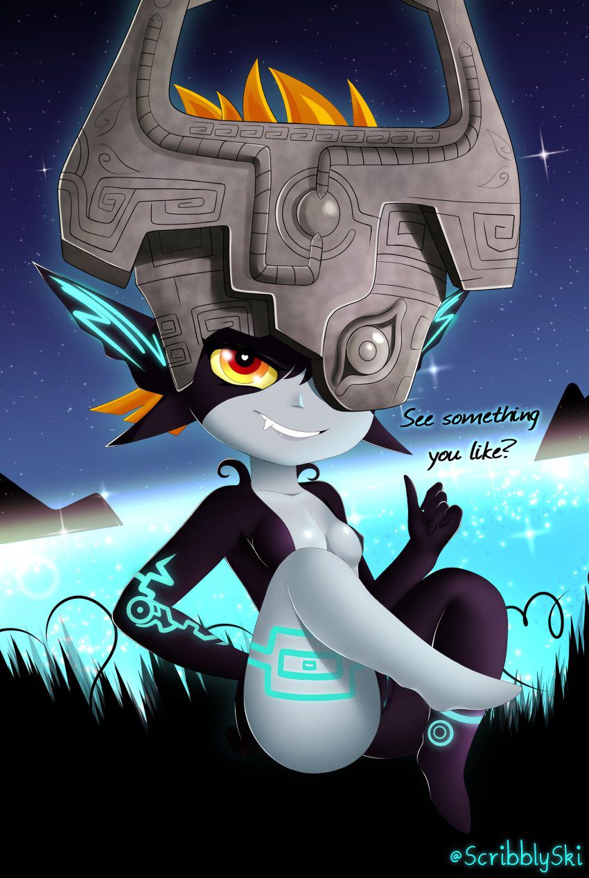 the-legend-of-zelda-free-sex-art-–-fang,-solo,-text,-cleavage,-midna