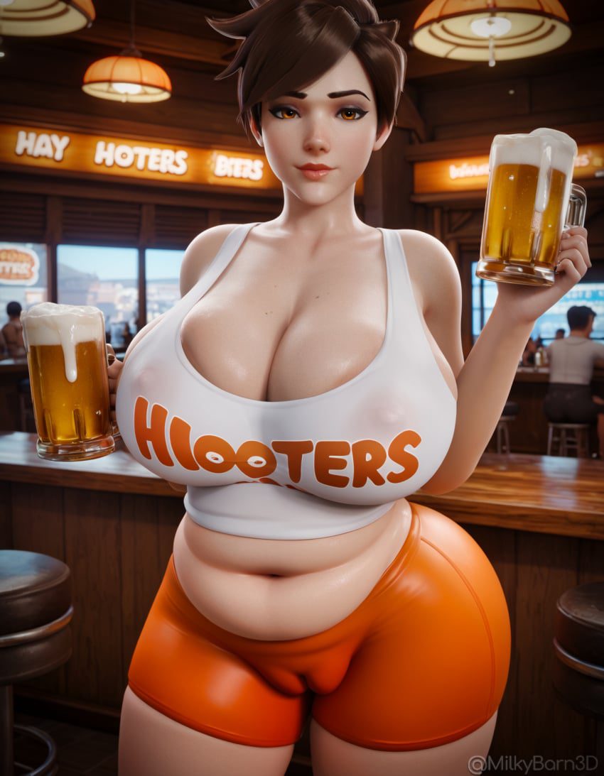 overwatch-hentai-porn-–-beer,-crop-top,-hooters,-tracer