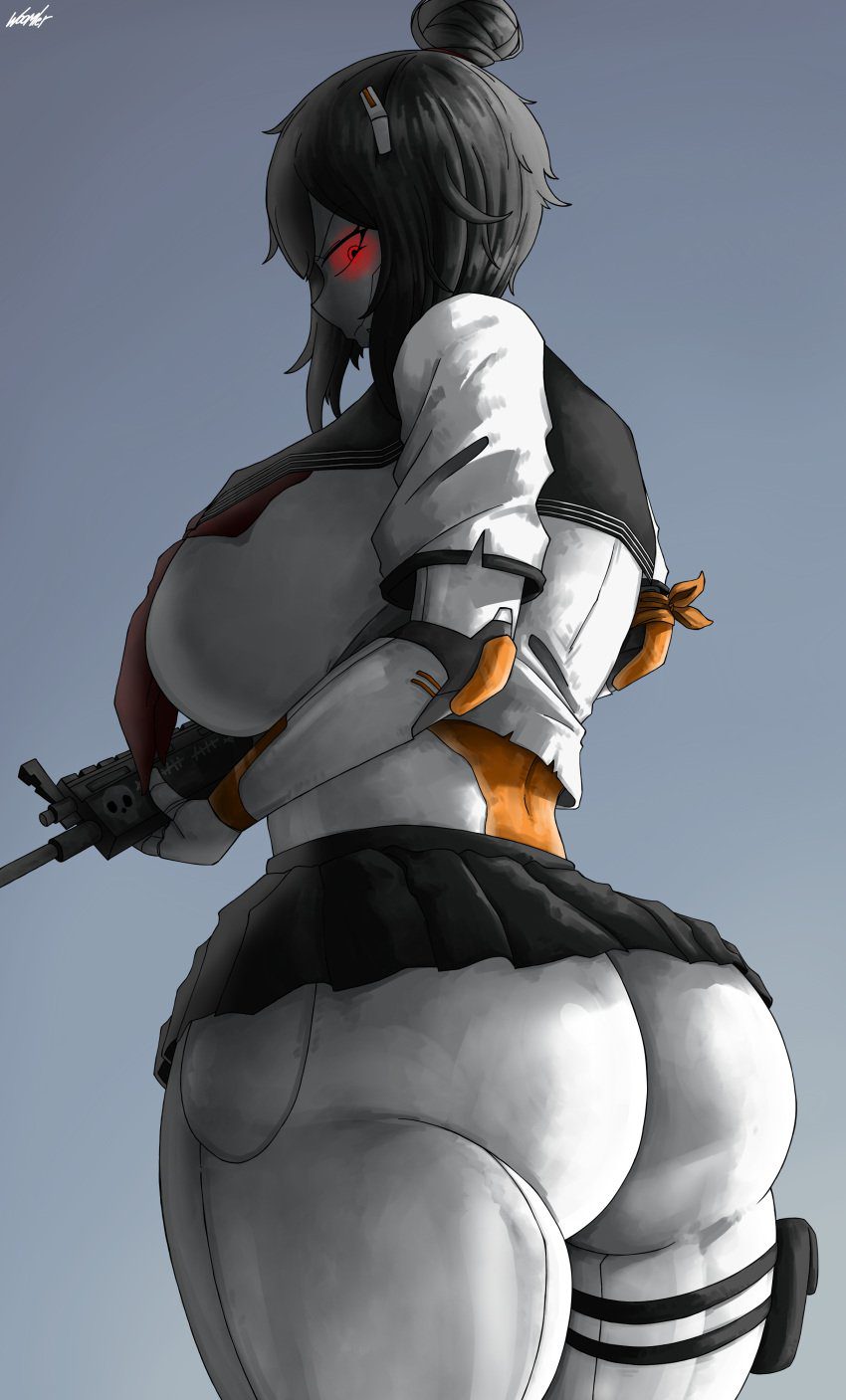 tsuki-hentai-–-female,-robot-girl,-red-eyes