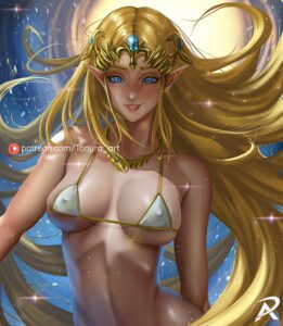 the-legend-of-zelda-porn-–-princess-zelda,-freckles,-hylian-ears,-tonyraart,-long-hair