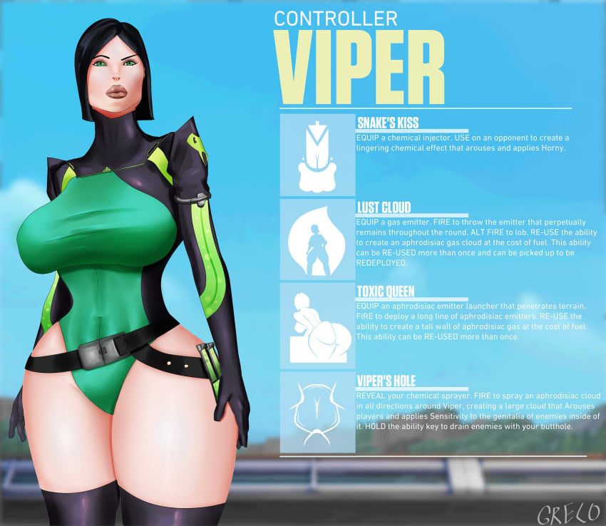 viper-hentai-art-–-wide-hips,-leotard,-skin-tight