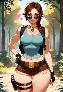 tomb-raider-hentai-xxx-–-voluptuous,-black-gloves,-thigh-holster,-gloves,-wide-hips