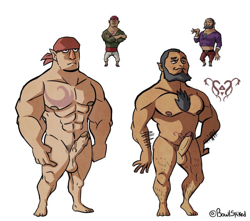 the-legend-of-zelda-hentai-art-–-muscles,-male,-nude,-nintendo,-bara