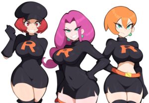 pokemon-porn-hentai-–-curvy,-frown,-orange-hair,-team-rocket,-novelai,-team-rocket-uniform,-red-hair