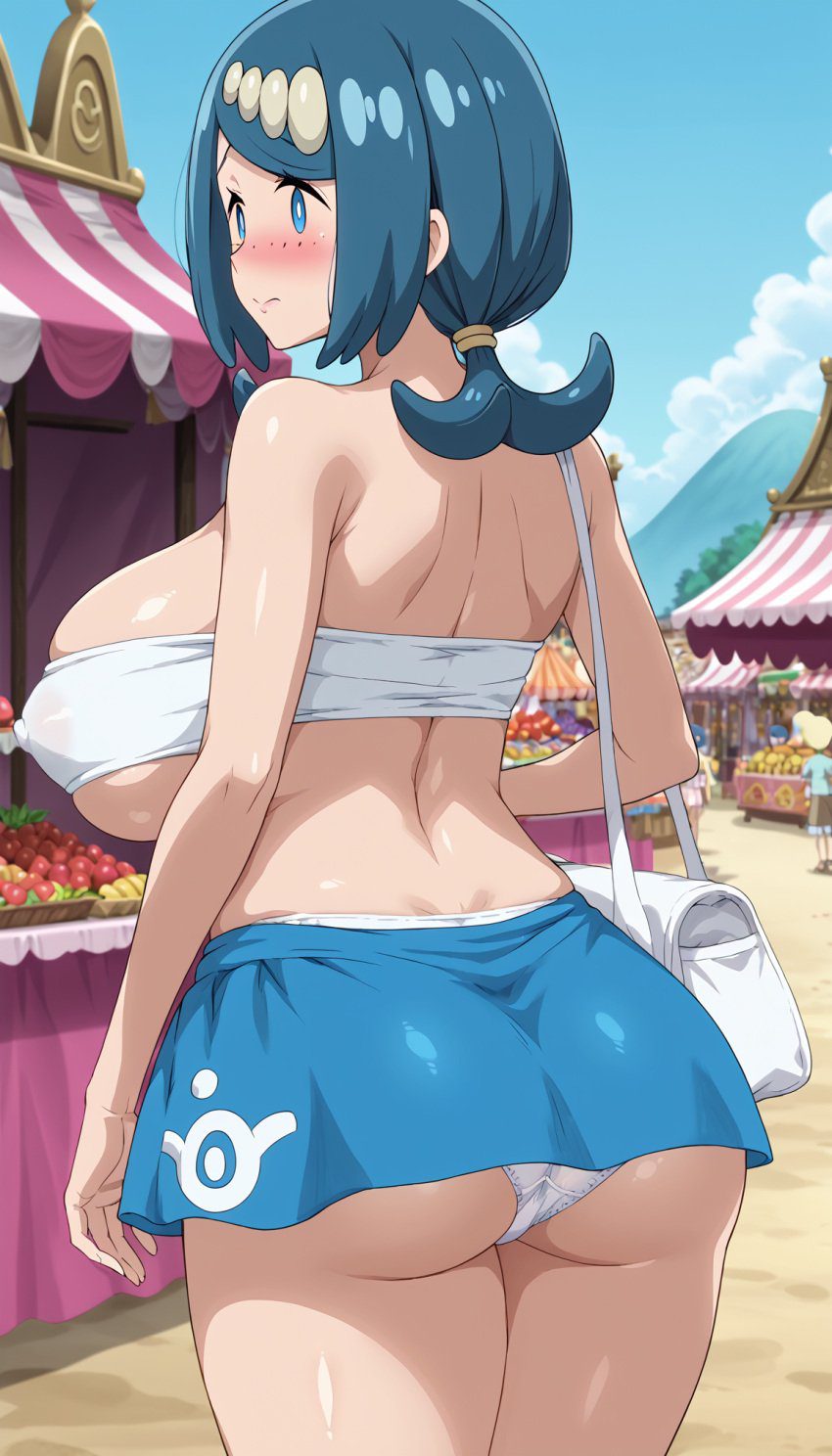 lana&#other-hot-hentai-–-blue-hair,-skirt,-pokemon-sm,-breasts