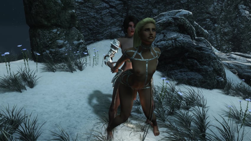 skyrim-porn-–-from-behind,-outdoors