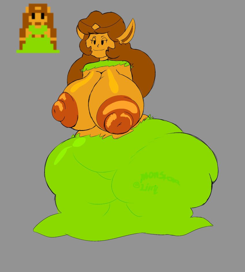 the-legend-of-zelda-sex-art-–-voluptuous-female,-giant-breasts,-chubby-female,-nintendo,-bbw,-female