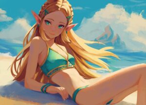 the-legend-of-zelda-game-porn-–-hairclip,-blue-eyes,-smile,-cloud,-the-legend-of-zelda:-breath-of-the-wild,-crown-braid,-parted-bangs