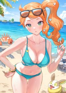 sonia-game-hentai-–-eyewear-on-head,-solo,-side-ponytail,-kingler,-heart