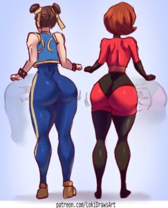 fortnite-game-hentai-–-light-skin,-chun-li,-clothed-female,-big-butthole,-ass,-lokidrawsart