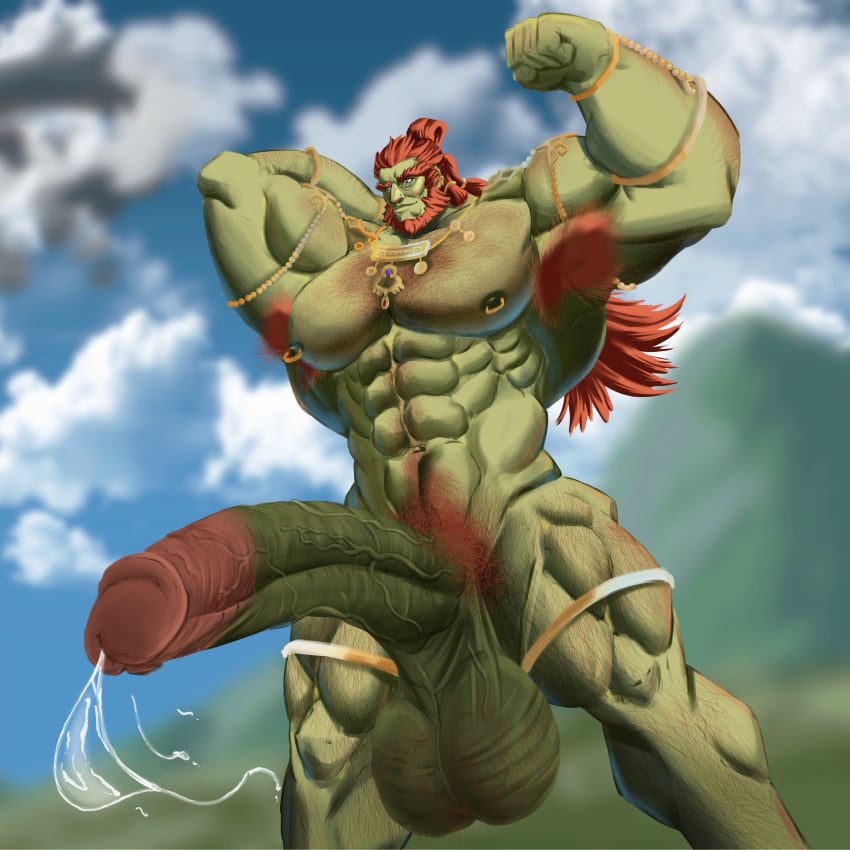 the-legend-of-zelda-game-hentai-–-boner,-hyper-genitalia,-tearing-up,-male,-hairy-armpits,-muscular-thighs,-hyper-balls