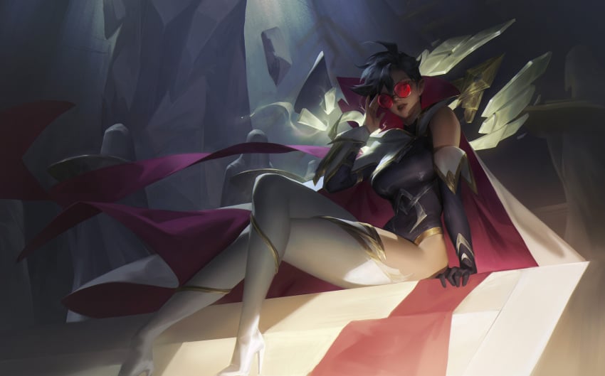 league-of-legends-rule-porn-–-gloves,-high-heel-boots,-black-hair,-latex-clothing,-full-body