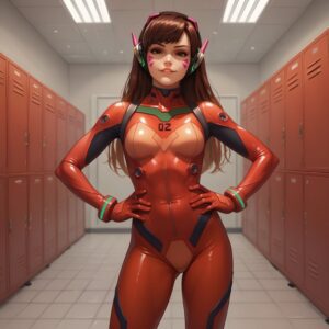 overwatch-hentai-porn-–-assertive-female,-plugsuit,-plugsuit-(cosplay),-skintight,-d.va,-neon-genesis-evangelion,-latex-suit