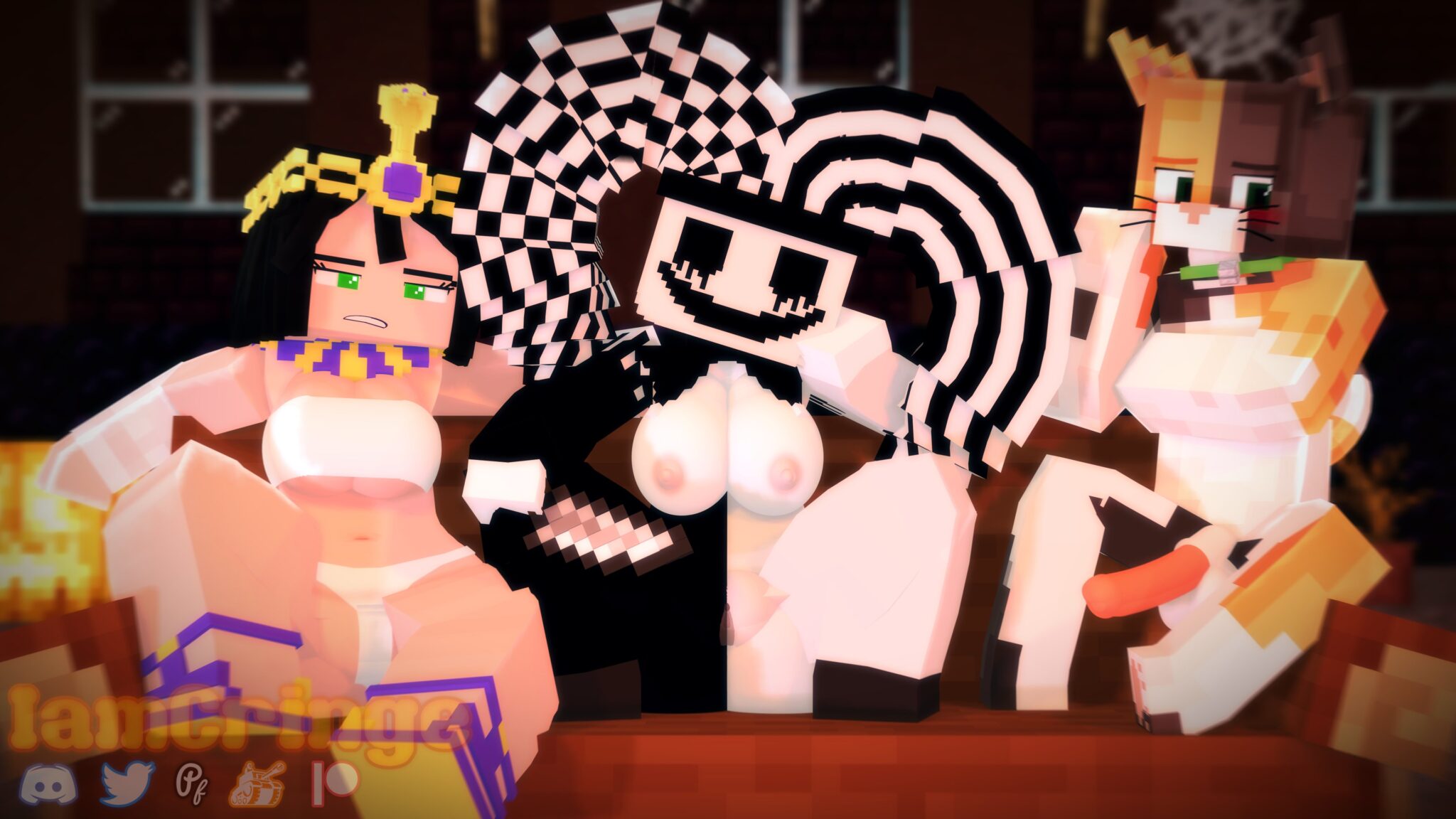 Minecraft Xxx Art - mine-imator, breasts, iamcringe, jester, halloween file 1dae991db4d7126a65116e1e426c9651 scaled