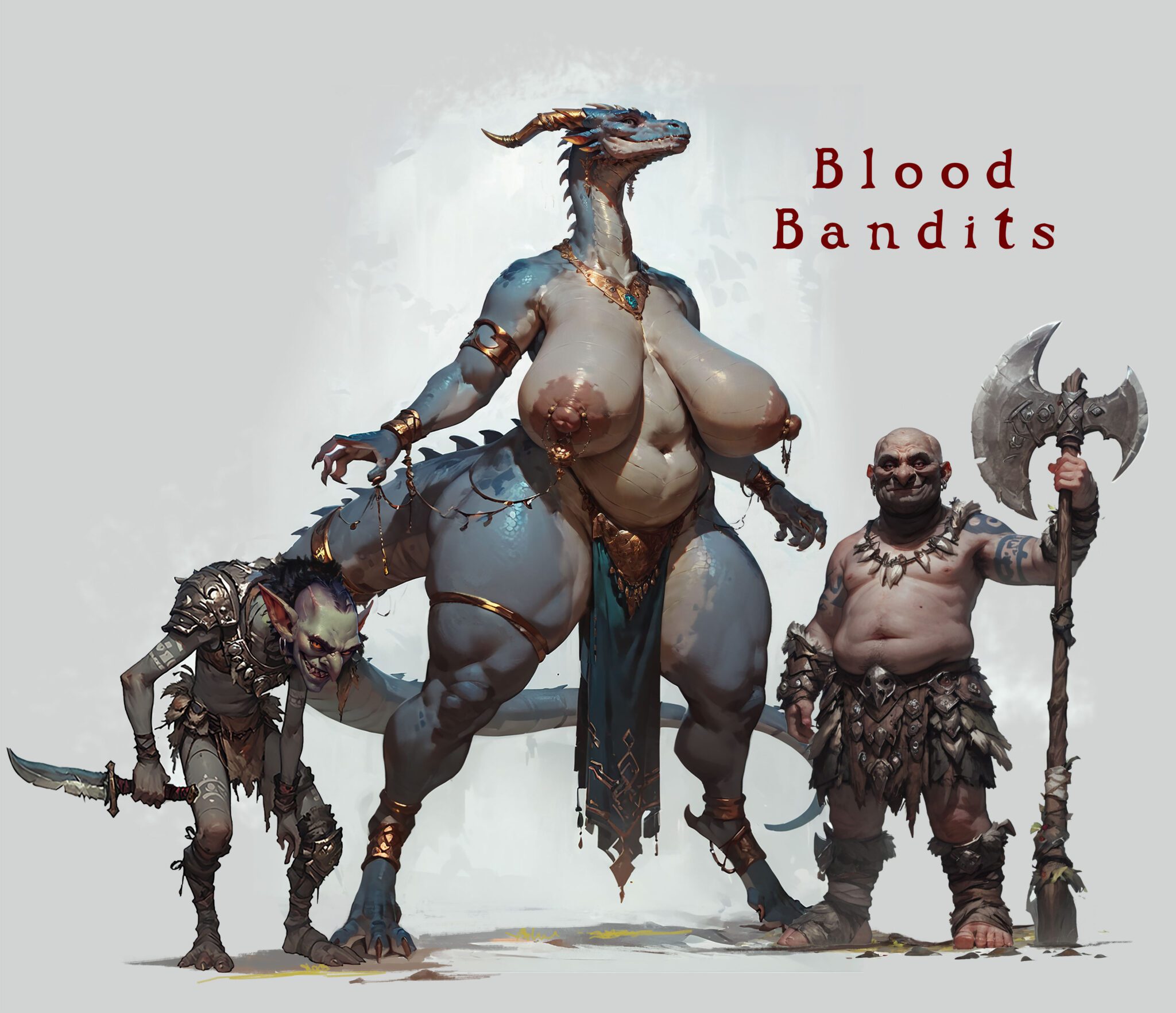 Skyrim Xxx Art - huge breasts, baldur's gate 3, rpg, reptile, goblin, dungeons and dragons, group file 6ab8b846e97c35354ebc14e7e84baf9a scaled