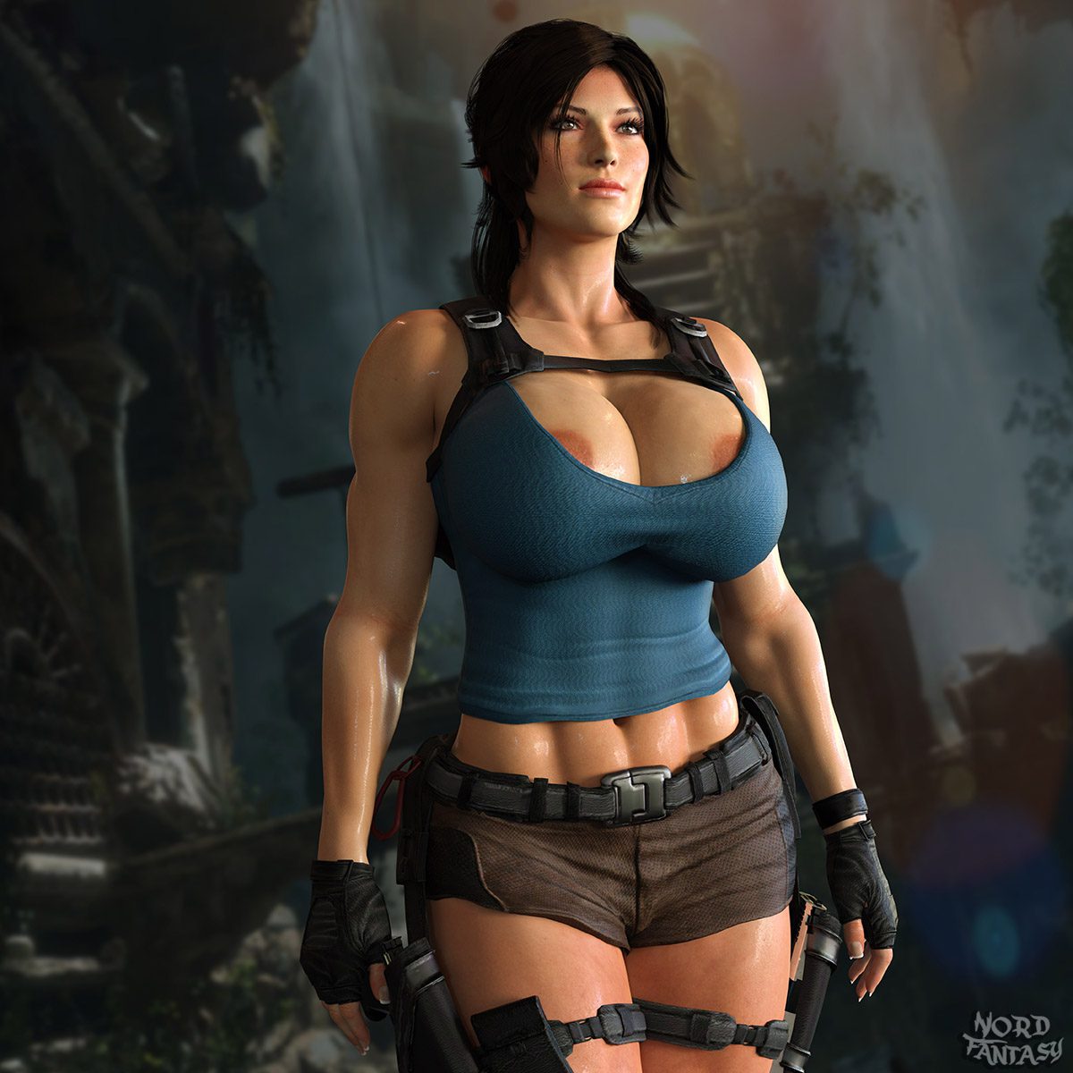 Tomb Raider Porn Hentai - 3d, brown eyes, busty, ponytail file be93af2e3520f5777291a90148ad70ac